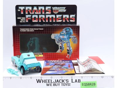 Kup 100% Complete W/Box 1986 Vintage G1 Transformers Hasbro Action Figure