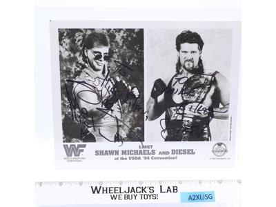 Shawn Michaels & Diesel AUTOGRAPHED 8x10 Photograph WWF WWE Wrestling
