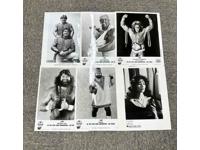 WWF (6) Black & White Photos 1990 Official 8 x 10 Hulk Hogan Ultimate Warrior