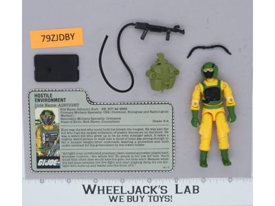 Airtight V1 100% Complete G.I. Joe 1985 Hasbro Vintage Action Figure