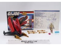 A.G.P. Anti-Gravity Pod W/ Nullifier 100% Complete GI Joe 1987 Hasbro Vehicle
