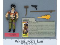 Zanzibar V1 100% Complete G.I. Joe 1987 Hasbro Vintage Action Figure