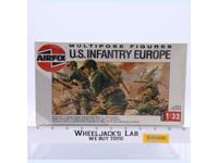 #04586 U.S. Infantry Europe Multipose Figures 1/32 Model Kit AirFix NEW SEALED