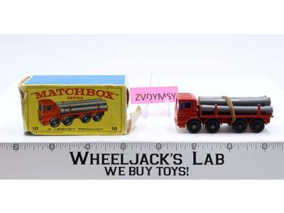 Pipe Truck 10 Lesney Matchbox Series 1960's Made In England