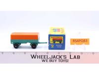 Mercedes Trailer 2 W Original Box Lesney Matchbox 1960's England