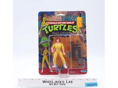 April O'Neil NO STRIPES Teenage Mutant Ninja Turtles TMNT 1988 Playmates SEALED