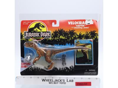 Velociraptor Jurassic Park Dino Strike 1993 Kenner Action Figure NEW SEALED