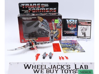 Swoop 100% Complete W/BOX 1985 Vintage Hasbro G1 Transformers Action Figure