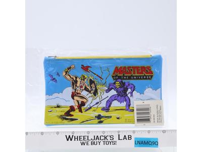 Pencil Bag He-Man Masters of the Universe MOTU 1983 Mattel Vintage NEW SEALED