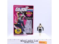 Storm Shadow V3 100% Complete W/Cardback 1991 GI Joe ARAH Vintage Action Figure