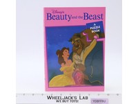 Beauty and the Beast Puzzle Book Disney 1993 Penguin Books Hardcover New