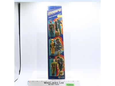 3-Man Assault Team Junkyard Boomerang Hammer The Corps 1986 Lanard NEW SEALED