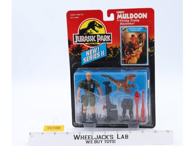 Robert Muldoon Jurassic Park Series 2 1993 Kenner Action Figure NEW MOSC SEALED