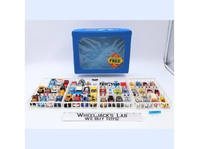 Lot of 47 Miscellaneous Cars/Trucks/Vehicle W/ Carry Case Matchbox Hot Wheels
