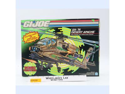 AH-74 Desert Apache 100% Complete W/Box GI Joe 1991 Hasbro Vehicle NEW MIB
