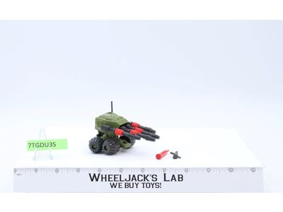 Machine Gun Pac/Rat 100% Complete G.I. Joe 1983 Hasbro Action Figure Vehicle