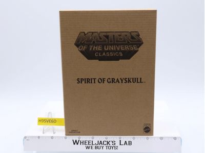 Spirit of Grayskull w/ Mailer MOSC NEW He-Man Classics MOTUC 2014 Mattel