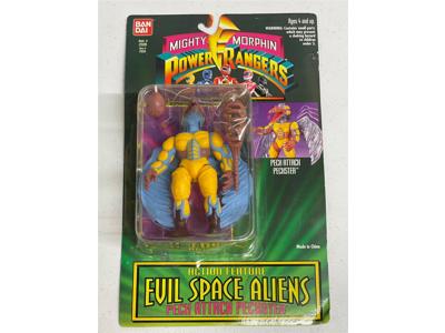 Peck Attack Peckster Evil Space Aliens Mighty Morphin Power Rangers 1994