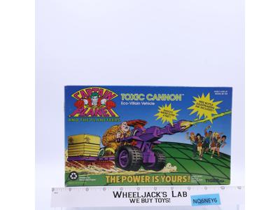 Toxic Cannon Captain Planet 1991 Tiger Toys Action Figure Vehicle NEW SEALED