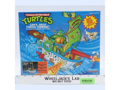 Leo's Jolly Turtle Tubboat Teenage Mutant Ninja Turtles TMNT Playmates NEW MISB