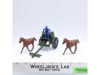 Wagon with 2 Horses & Driver Toy Soldiers 54mm Classic Toy Soldiers Inc.