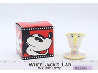 Chip Teacup Ceramic Figurine Beauty and the Beast Disney 4" Vintage NEW MIB