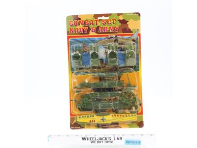 #843 Navy & Army Combat Set Unbranded Made in China Toy Soldiers NEW SEALED