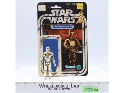 C-3PO 100% Complete 12 Back-A Star Wars 1977 Kenner Action Figure NO REPRO