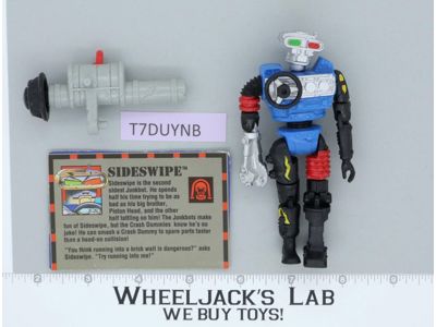Sideswipe 100% Complete The Incredible Crash Dummies 1992 Tyco Action Figure