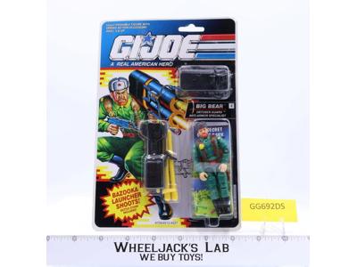 Big Bear GI Joe 1991 Hasbro Vintage Action Figure NEW MOSC SEALED