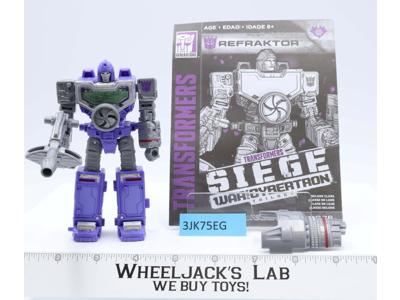 Refraktor 100% Complete Transformers Siege War for Cybertron Deluxe 2018 Hasbro