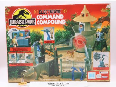 Electronic Command Compound Jurassic Park 1993 Kenner Playset NEW MISB SEALED