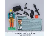 Downtown V1 100% Complete G.I. Joe 1988 Hasbro Vintage Action Figure