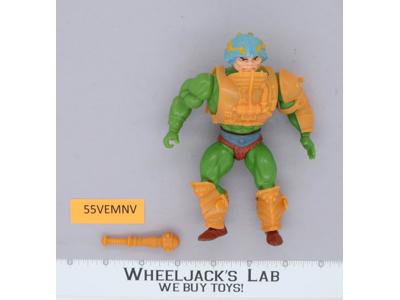Man-At-Arms 100% Complete He-Man Masters Of The Universe MOTU 1982 Mattel Figure
