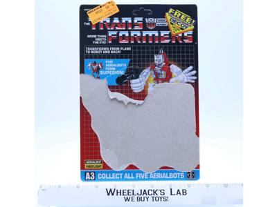 Fireflight Cardback Vintage 1986 G1 Transformers Hasbro Action Figure