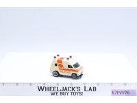Dodge Rescue Van White Orange AFX HO Slot Car 1976 Tyco Vintage