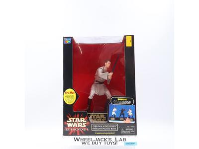 Obi-Wan Kenobi Interactive Talking Bank Star Wars 1999 Thinkway Toys NEW SEALED