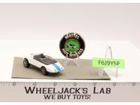 Jack Rabbit Special White Enamel Hot Wheels 1970 Mattel Redline RL WITH BUTTON