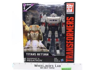 Doomshot & Megatron Transformers Titans Return 2016 Hasbro Figure NEW SEALED