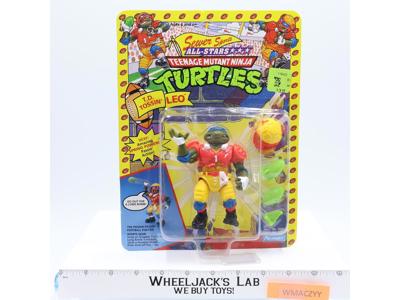 T.D. Tossin' Leo Teenage Mutant Ninja Turtles Sewer Sports TMNT Playmates SEALED