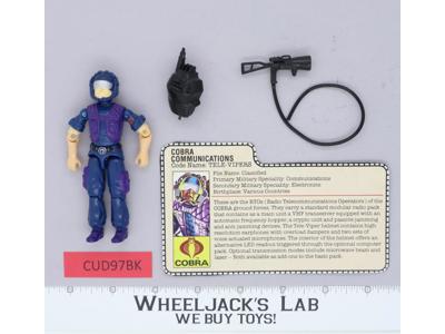 Tele-Vipers V1 100% Complete G.I. Joe 1985 Hasbro Vintage Action Figure