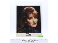 Counselor Deanna Troi Star Trek Marina Sirtis AUTOGRAPHED 8 x 10 Picture