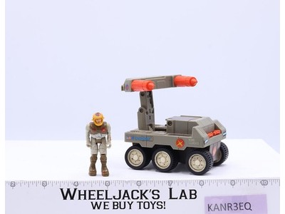 M-6 Railgunner W/ Rick Ruffing Starcom 1986 Coleco Action Figure Vehicle