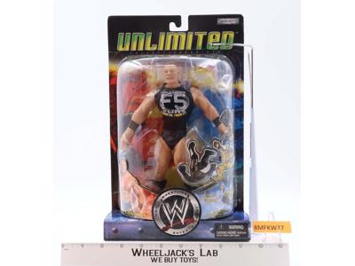 Brock Lesnar WWE Wrestling Unlimited Series 2003 Jakks Pacific NEW MOSC SEALED