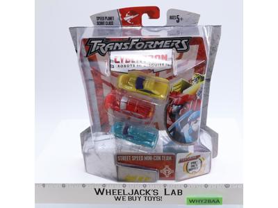 Street Speed Mini-Con Team Transformers Cybertron 2005 Hasbro Figure NEW SEALED