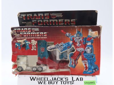 Ultra Magnus 100% Complete W/ BOX & INSERT Vintage G1 Transformers Figure