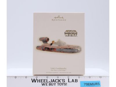 Luke's Landspeeder Star Wars 2009 Hallmark Keepsake Christmas Ornament MIB