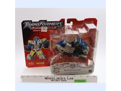 Barricade Transformers Universe Robots In Disguise 2005 Hasbro Figure NEW SEALED