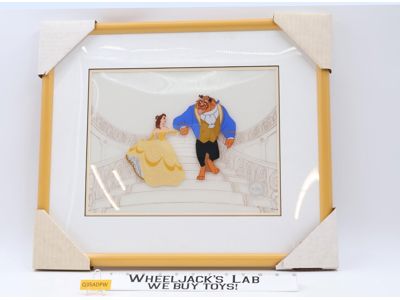 Beauty and the Beast Serigraph SeriCel Disney Certified W/ COA Edition Size 2500