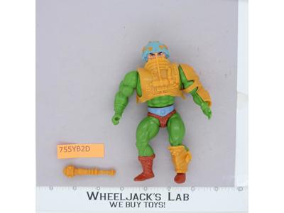 Man-At-Arms 100% Complete He-Man Masters Of The Universe MOTU 1982 Mattel Figure